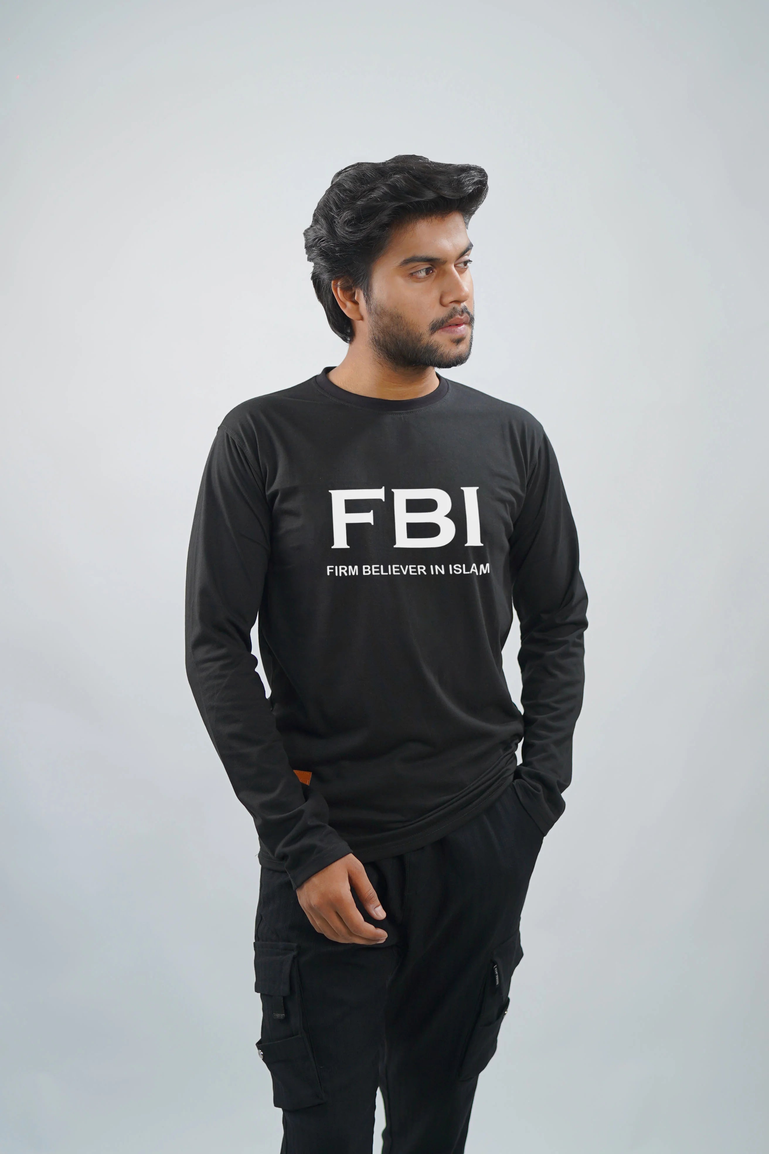 FBI– FULL SLEEVES – UNISEX CLASSIC FIT T-SHIRTS