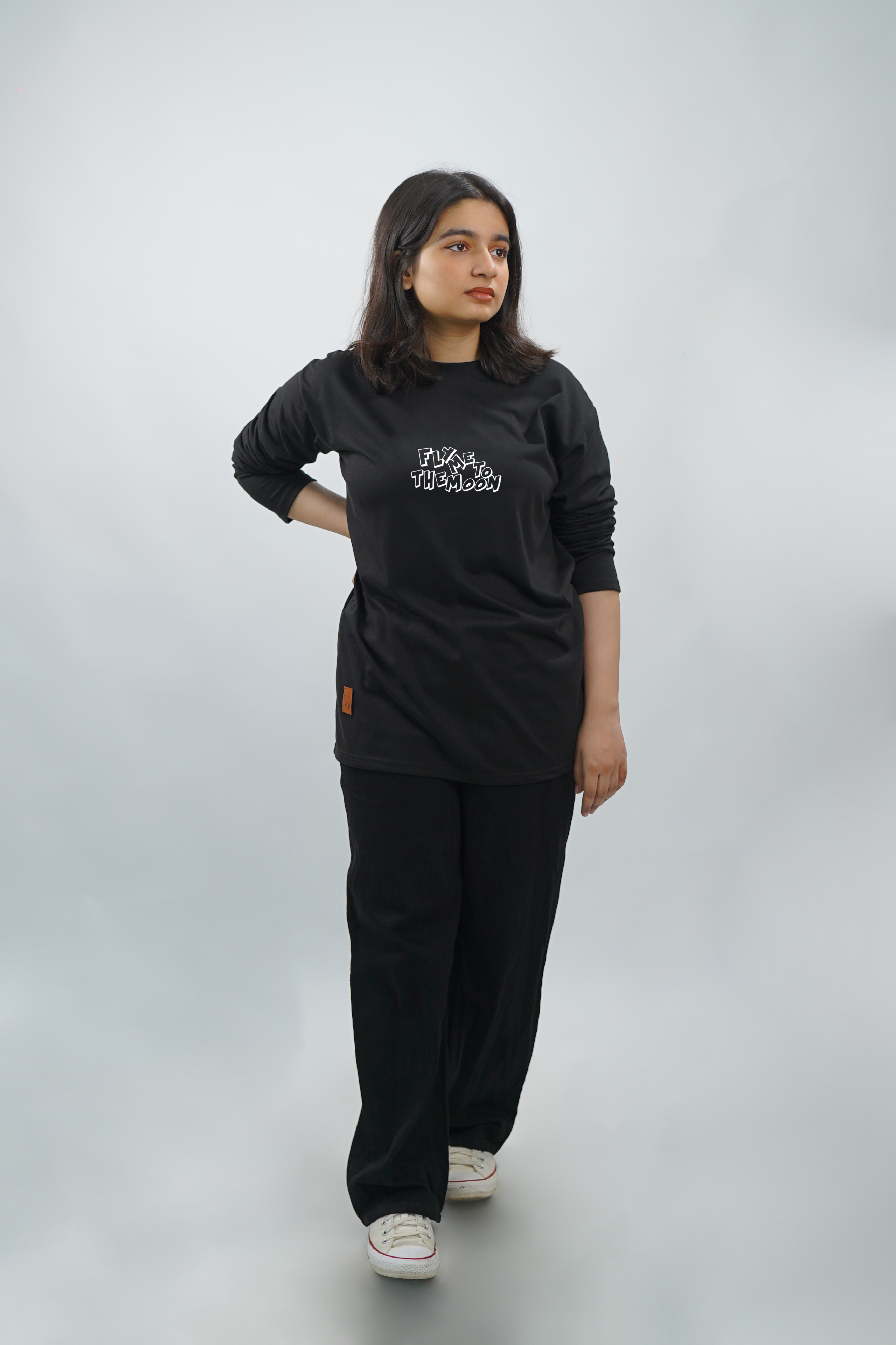 FLY ME TO THE MOON–FULL SLEEVE UNISEX TSHIRT