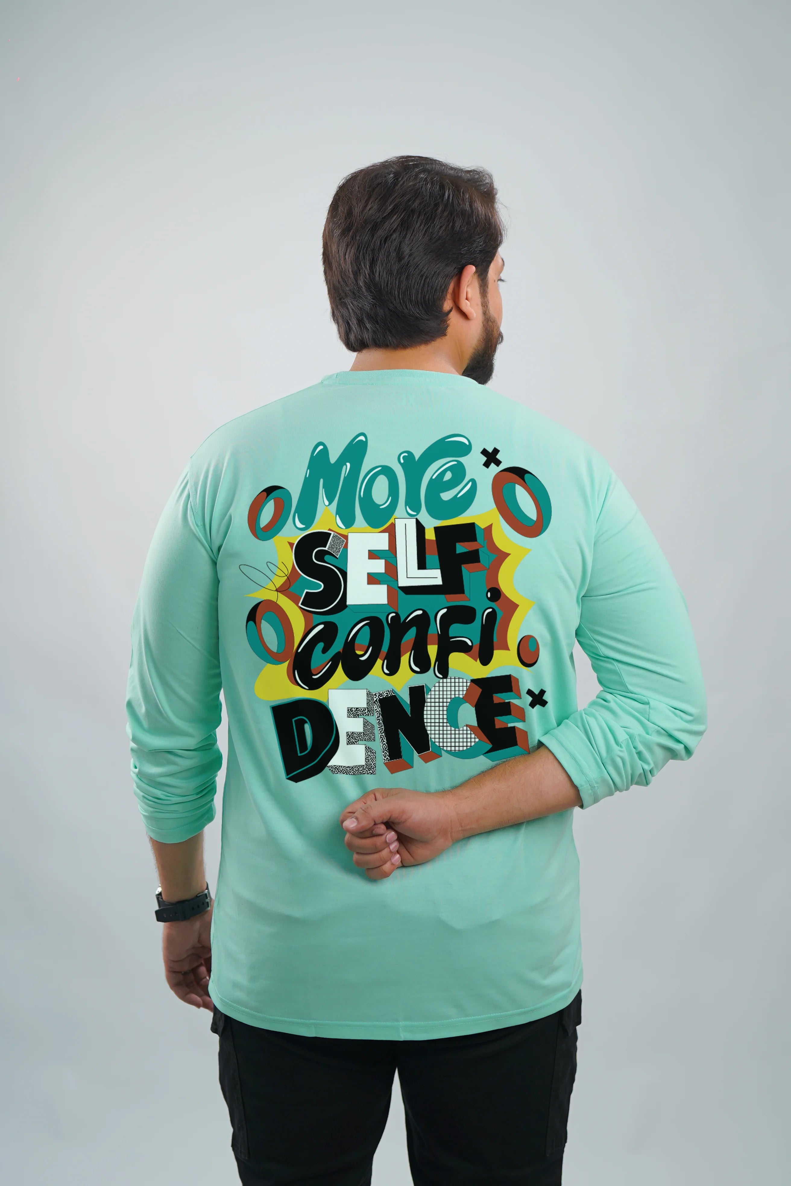 CONFIDENCE – FULL SLEEVES – UNISEX CLASSIC FIT T-SHIRTS