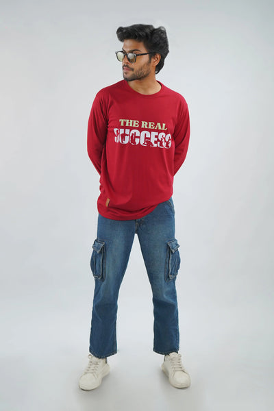 THE REAL SUCCESS- FULL SLEEVES- UNISEX CLASSIC FIT
