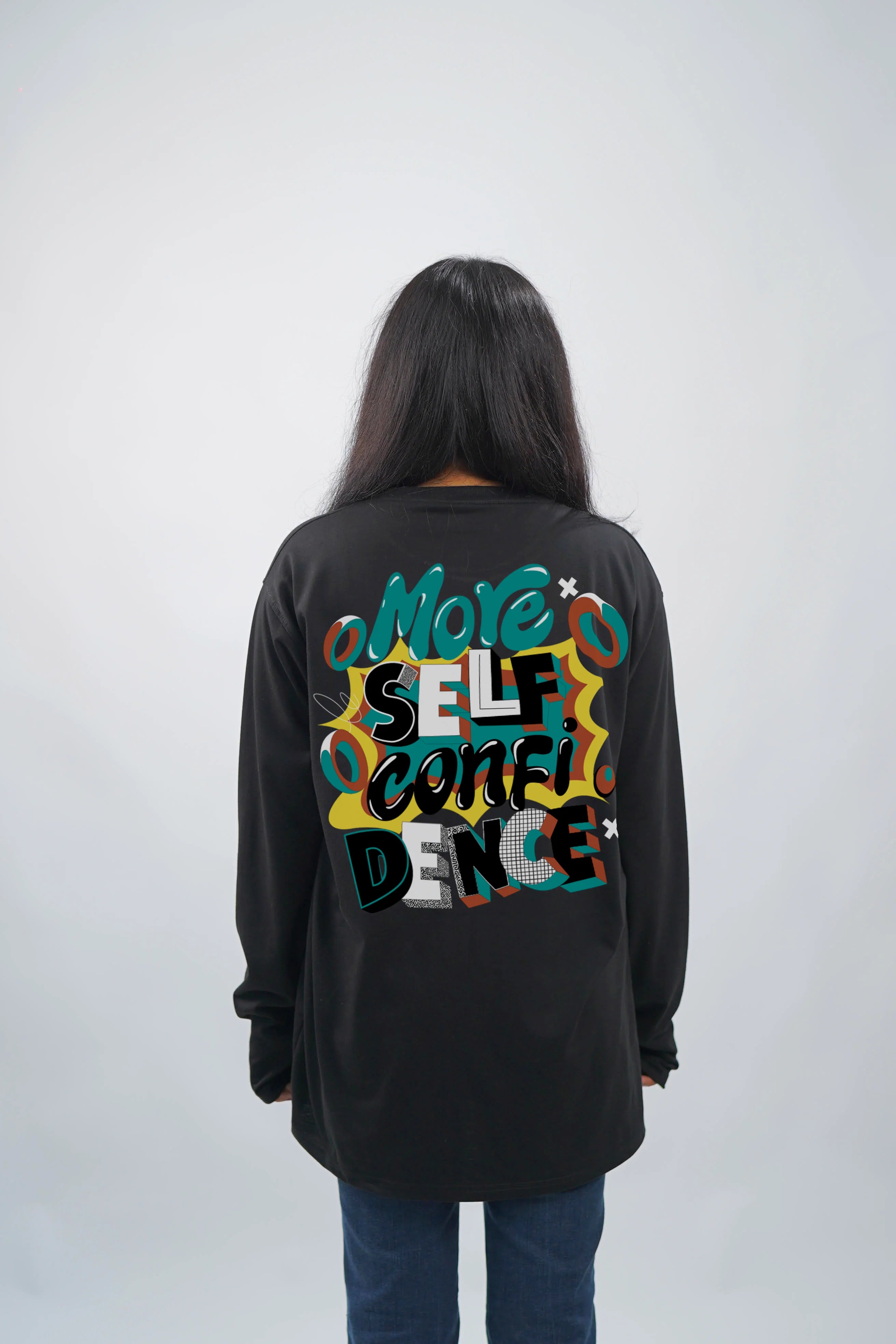 CONFIDENCE – FULL SLEEVES – UNISEX CLASSIC FIT T-SHIRTS